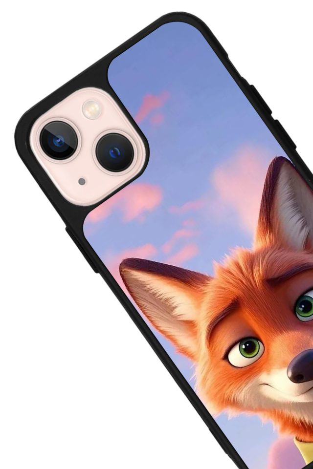 iPhone 13 Mini Uyumlu Zootropolis Tasarımlı Glossy Premium Kılıf