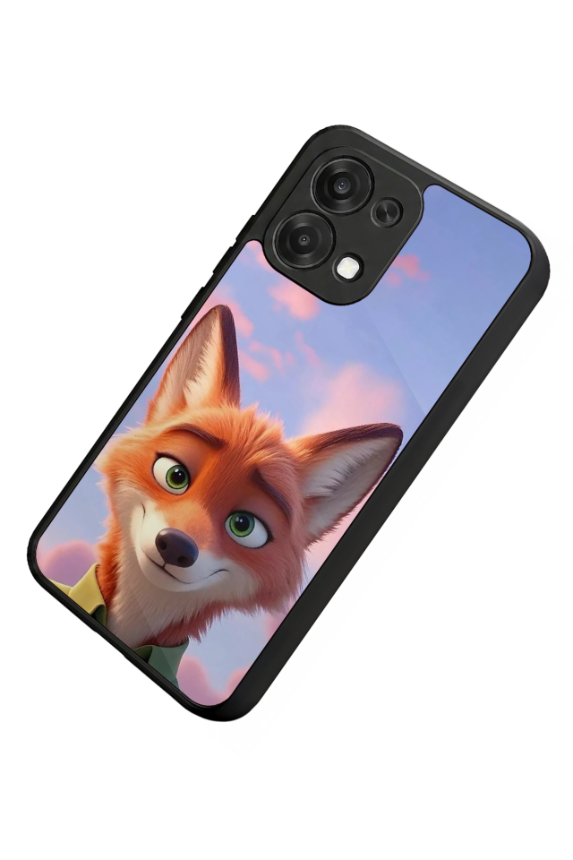 Oppo A6 Pro Uyumlu Zootropolis Tasarımlı Glossy Premium Kılıf