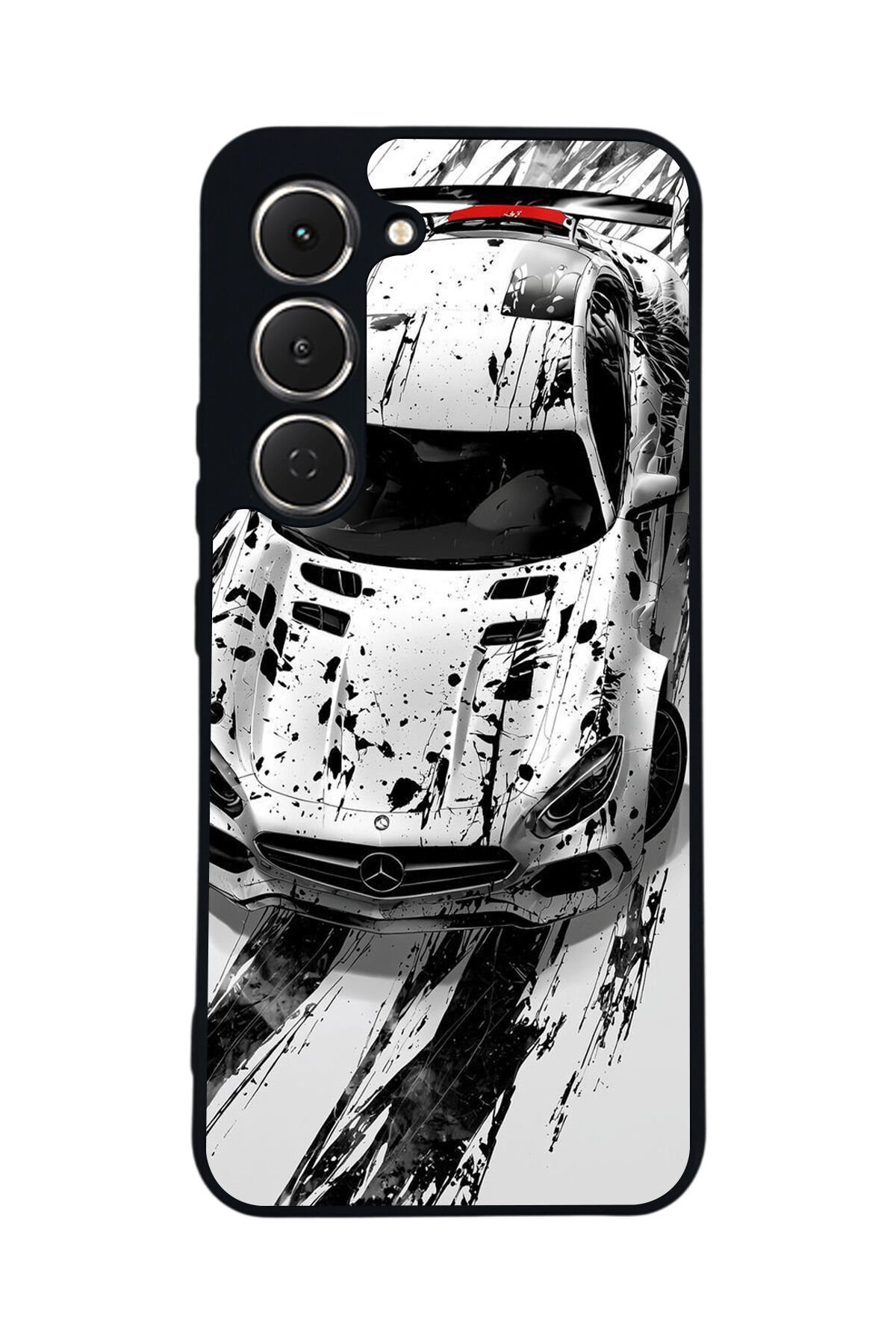 Tecno Spark 40 Pro Uyumlu Mercedes Tasarımlı Glossy Premium Kılıf