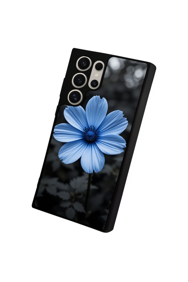 Samsung Galaxy S24 Ultra Uyumlu Cicek Tasarımlı Glossy Premium Kılıf