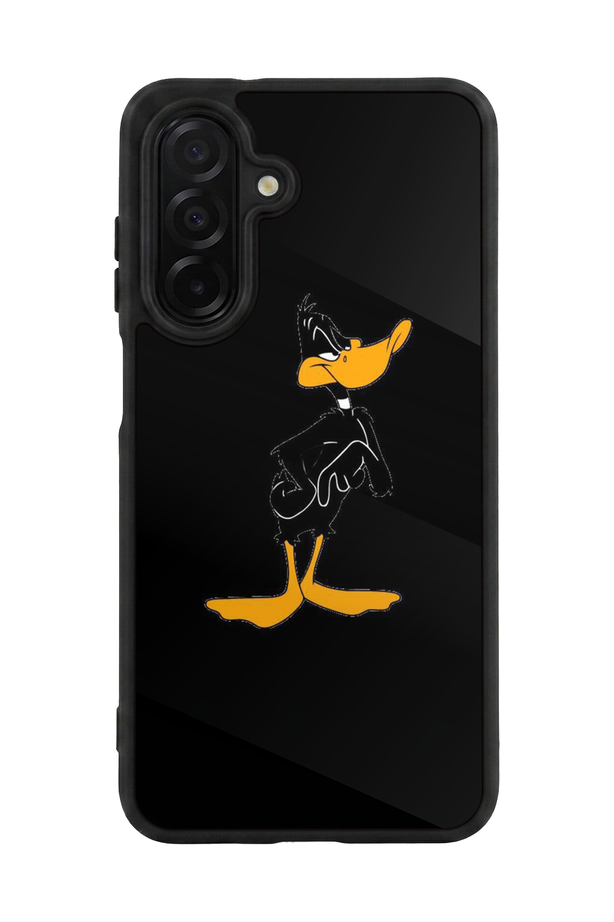 Samsung Galaxy A26 Uyumlu Daffy duck Tasarımlı Glossy Premium Kılıf