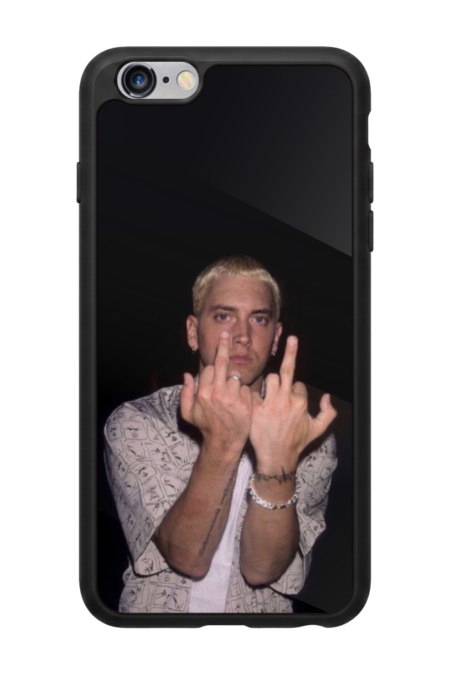 iPhone 6s Plus Uyumlu Eminem Tasarımlı Glossy Premium Kılıf