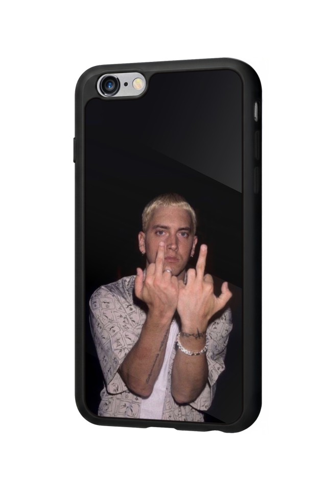 iPhone 6s Plus Uyumlu Eminem Tasarımlı Glossy Premium Kılıf