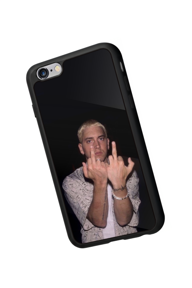 iPhone 6s Plus Uyumlu Eminem Tasarımlı Glossy Premium Kılıf