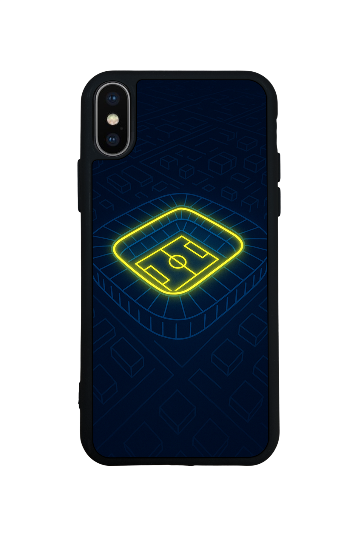 iPhone X/ XS Uyumlu Fenerbahce Tasarımlı Glossy Premium Kılıf