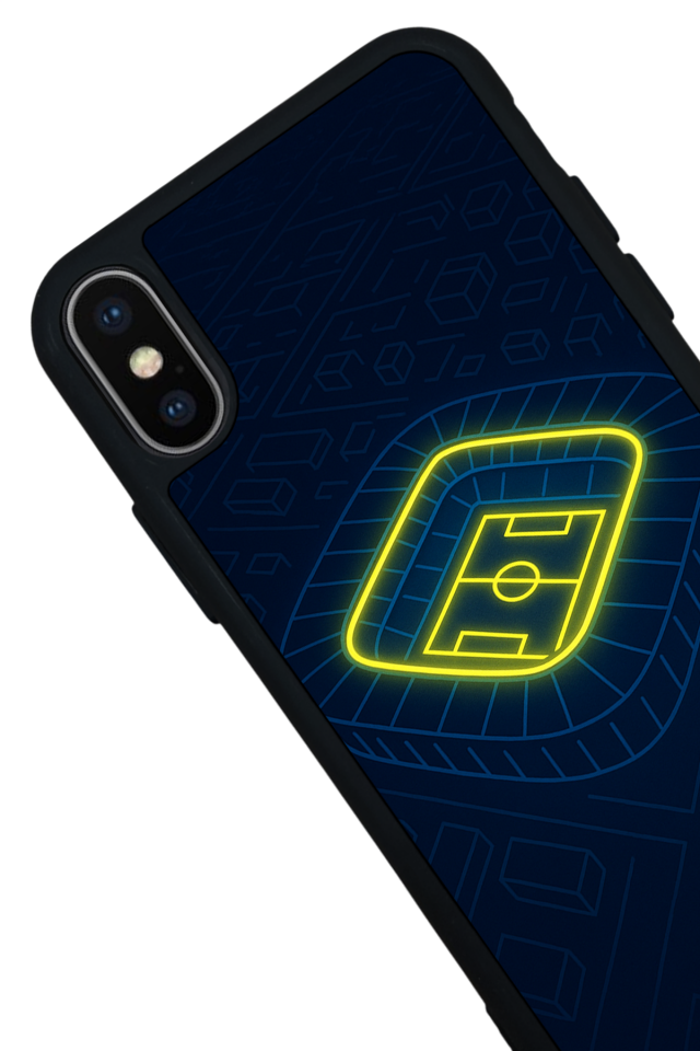 iPhone X/ XS Uyumlu Fenerbahce Tasarımlı Glossy Premium Kılıf