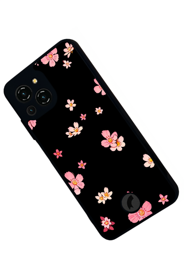 Reeder S23 Pro Max Uyumlu Floral Tasarımlı Glossy Premium Kılıf