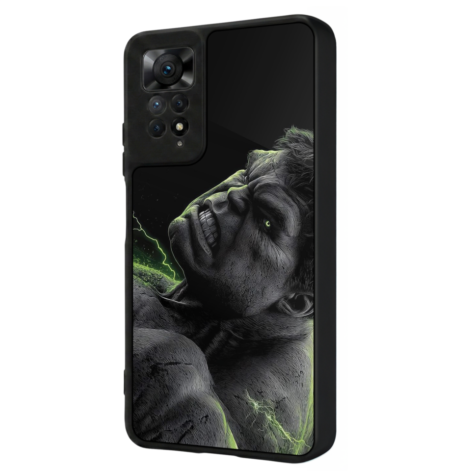 Xiaomi Redmi Note 11 Pro Uyumlu Hulk Tasarımlı Glossy Premium Kılıf
