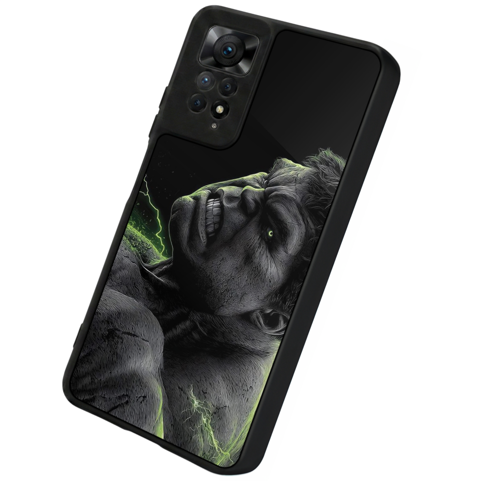 Xiaomi Redmi Note 11 Pro Uyumlu Hulk Tasarımlı Glossy Premium Kılıf