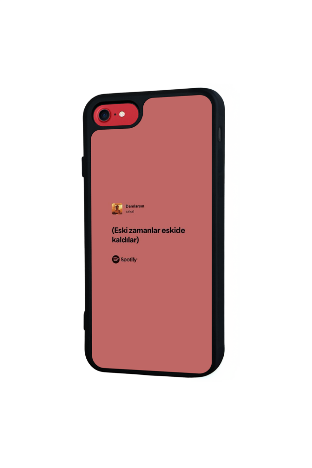 iPhone SE Uyumlu Sarki Sozleri Tasarımlı Glossy Premium Kılıf