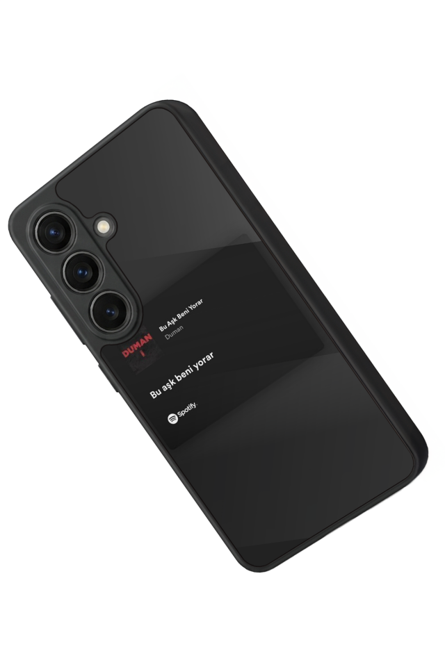 Samsung Galaxy S26 Uyumlu Sarki Sozleri Tasarımlı Glossy Premium Kılıf