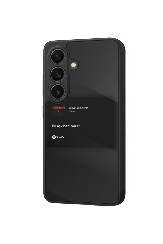 Samsung Galaxy S26 Uyumlu Sarki Sozleri Tasarımlı Glossy Premium Kılıf
