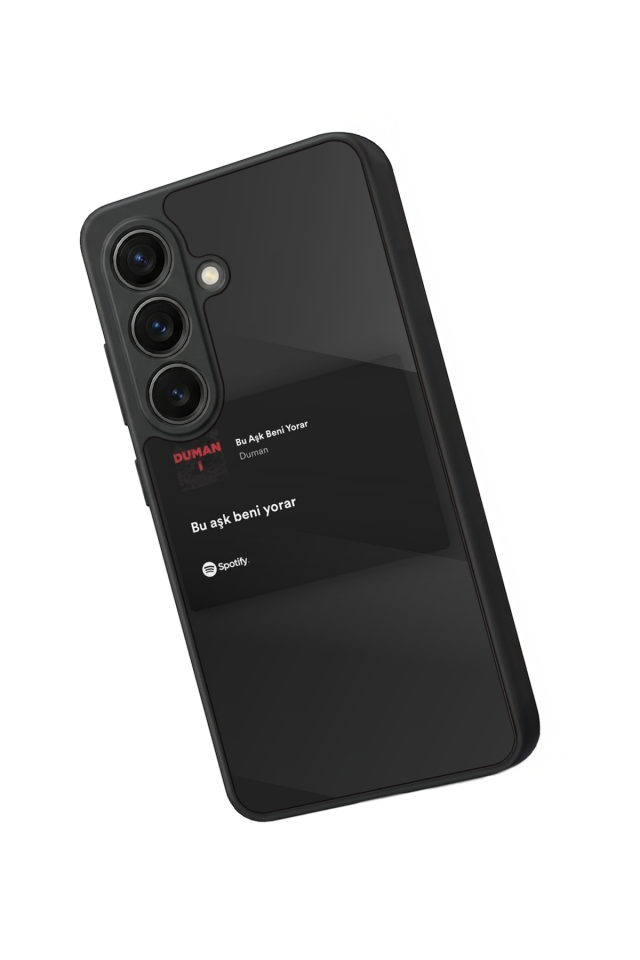 Samsung Galaxy S26 Uyumlu Sarki Sozleri Tasarımlı Glossy Premium Kılıf