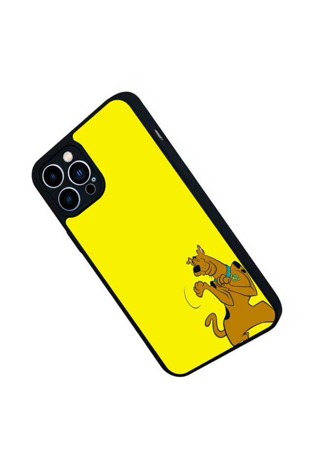 iPhone 12 Pro Max Uyumlu Scooby Doo Tasarımlı Glossy Premium Kılıf
