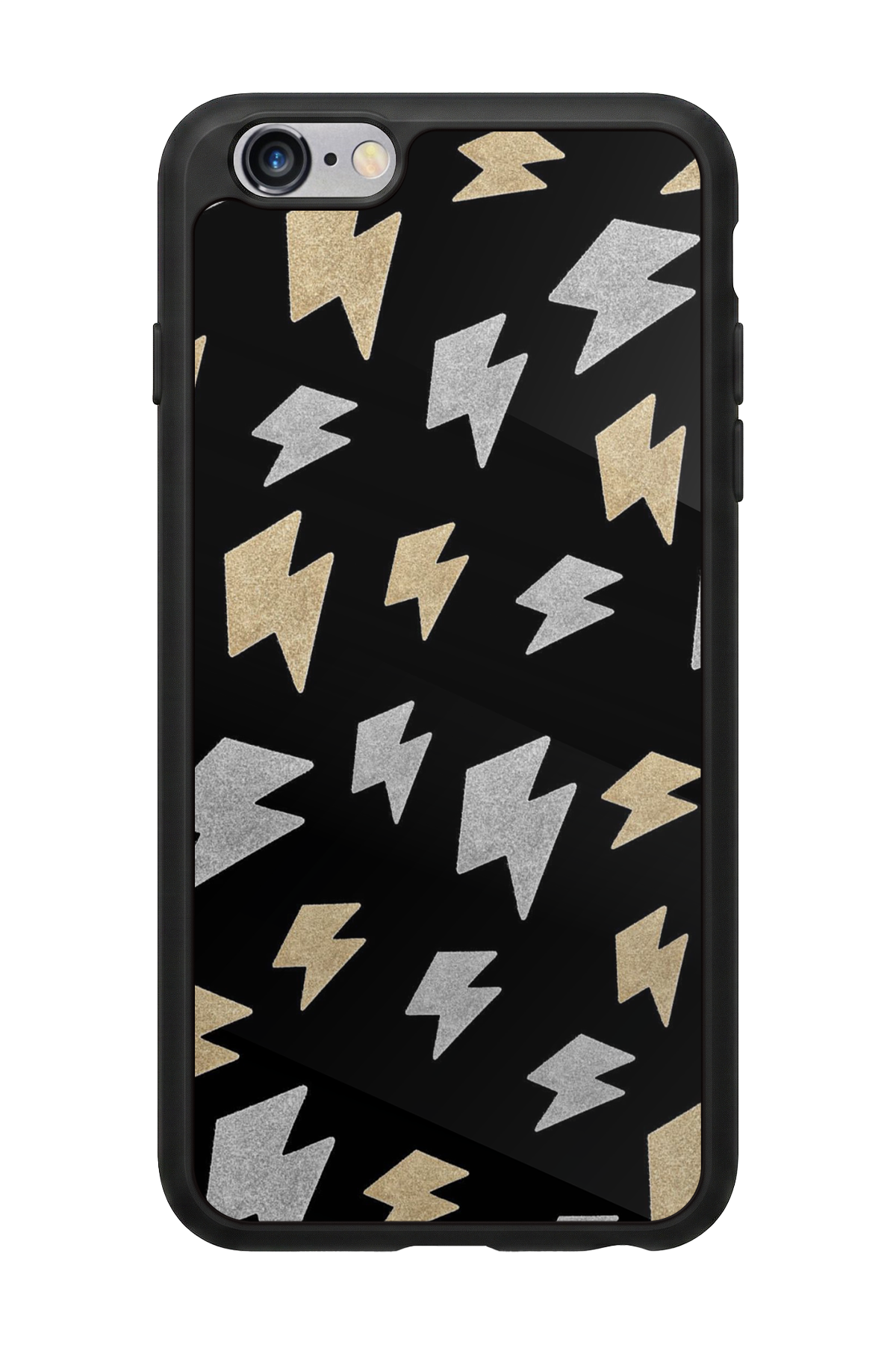 iPhone 6 Plus Uyumlu Simsek Tasarımlı Glossy Premium Kılıf