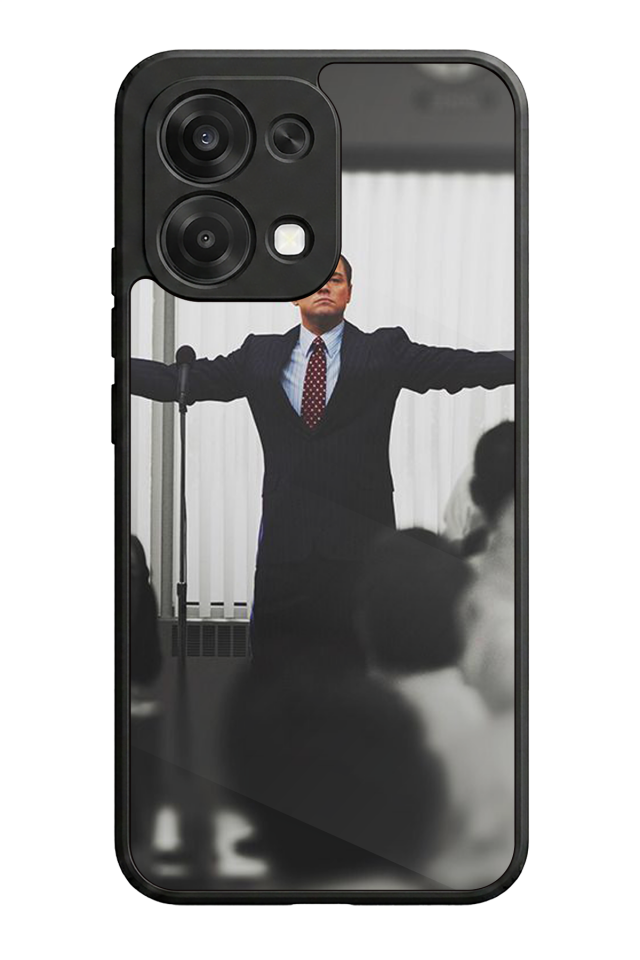 Oppo A6 Pro Uyumlu TheWolf Tasarımlı Glossy Premium Kılıf