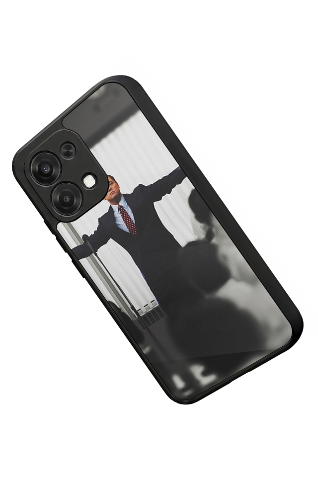 Oppo A6 Pro Uyumlu TheWolf Tasarımlı Glossy Premium Kılıf