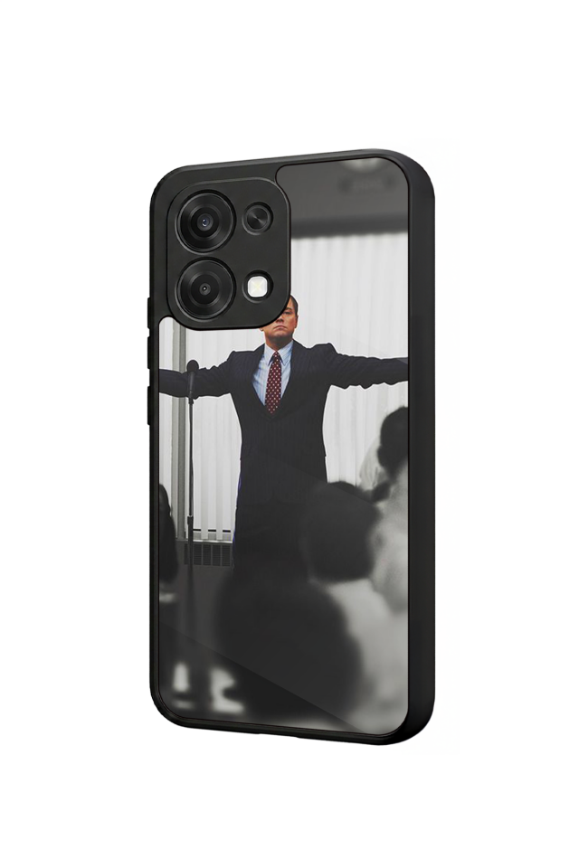 Oppo A6 Pro Uyumlu TheWolf Tasarımlı Glossy Premium Kılıf