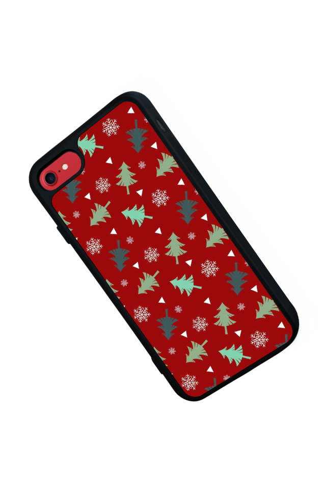 iPhone 8 Uyumlu Yilbasi Christmas Tasarımlı Glossy Premium Kılıf