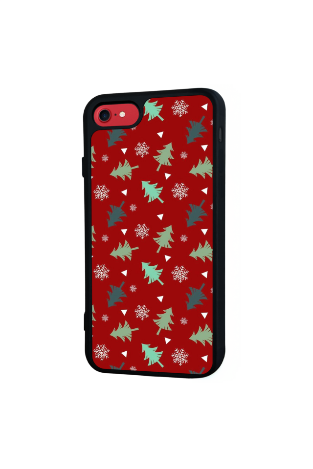iPhone 8 Uyumlu Yilbasi Christmas Tasarımlı Glossy Premium Kılıf