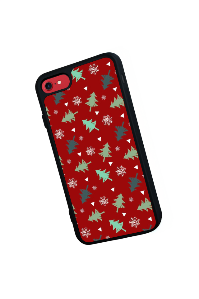 iPhone 8 Uyumlu Yilbasi Christmas Tasarımlı Glossy Premium Kılıf