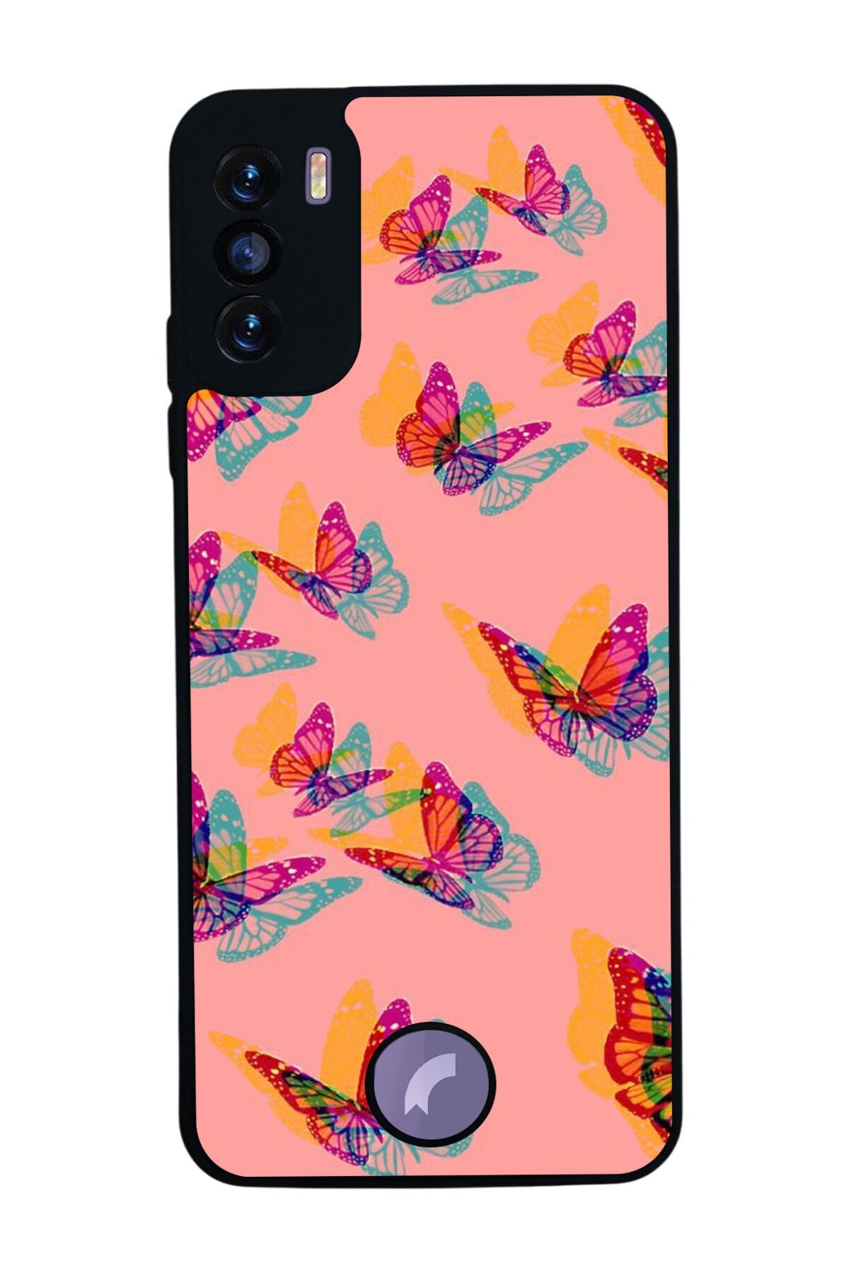 Reeder S19 Max Pro S Uyumlu Kelebek Tasarımlı Glossy Premium Kılıf