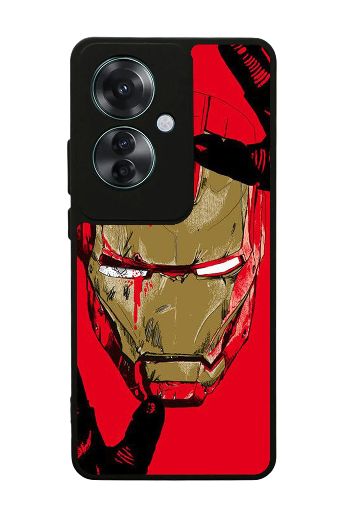 Oppo Reno 11F Uyumlu Iron Man ( Demir Adam ) Tasarımlı Glossy Premium Kılıf