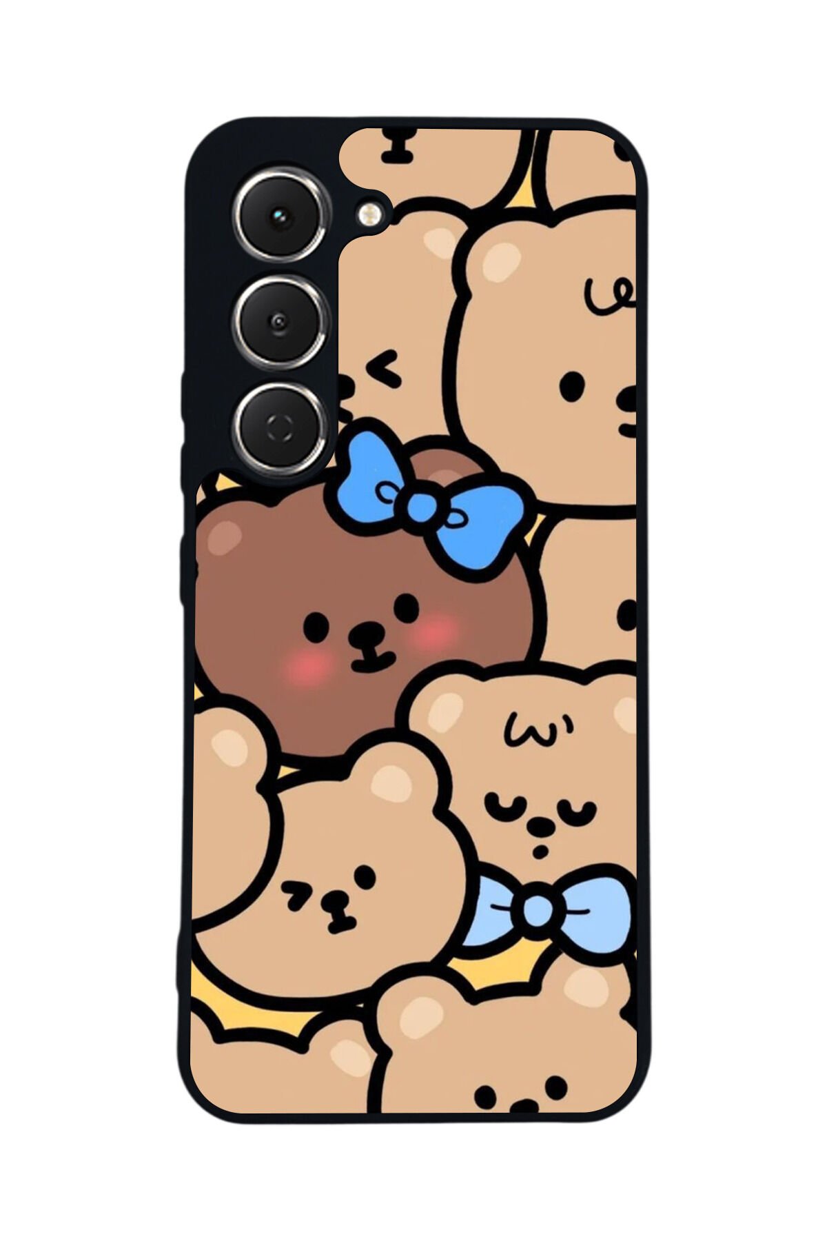 Tecno Spark 40 Pro Uyumlu Ayı Tasarımlı Glossy Premium Kılıf