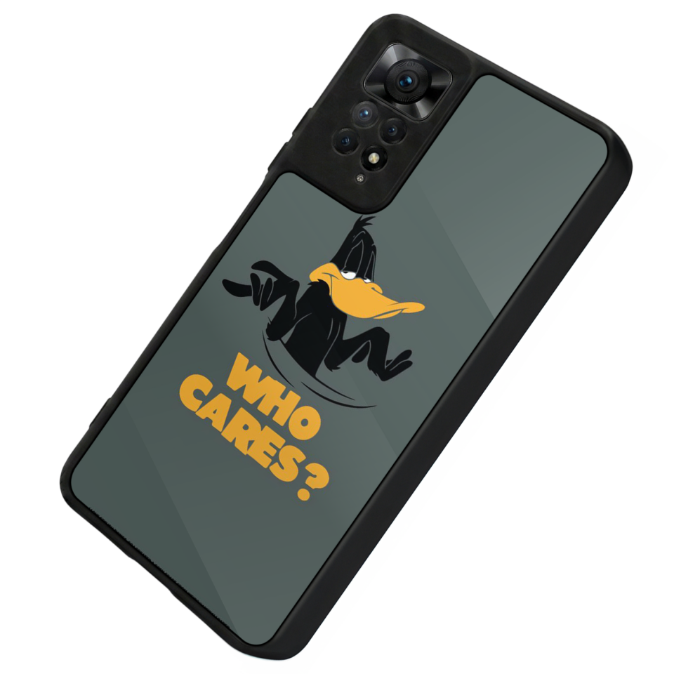 Xiaomi Redmi Note 12 Pro Uyumlu Daffy duck Tasarımlı Glossy Premium Kılıf