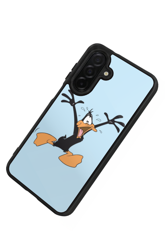 Samsung Galaxy A26 Uyumlu Daffy duck Tasarımlı Glossy Premium Kılıf