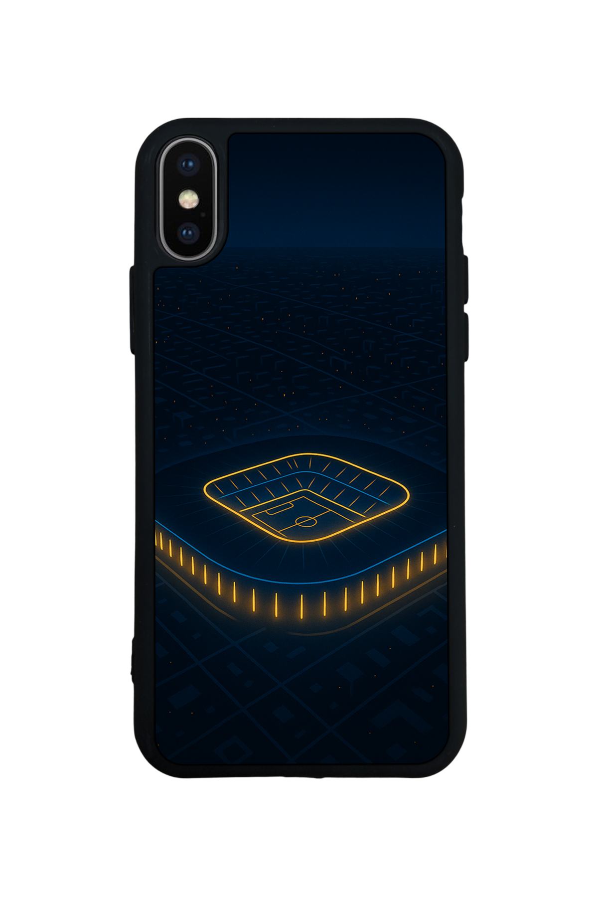 iPhone X/ XS Uyumlu Fenerbahce Tasarımlı Glossy Premium Kılıf