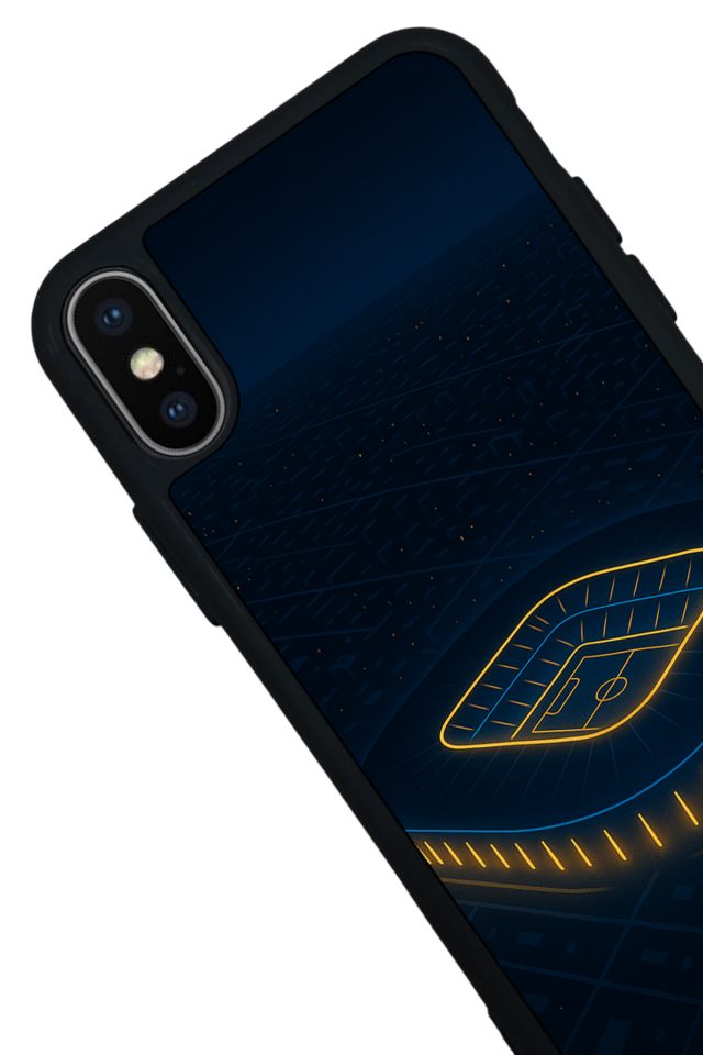 iPhone X/ XS Uyumlu Fenerbahce Tasarımlı Glossy Premium Kılıf