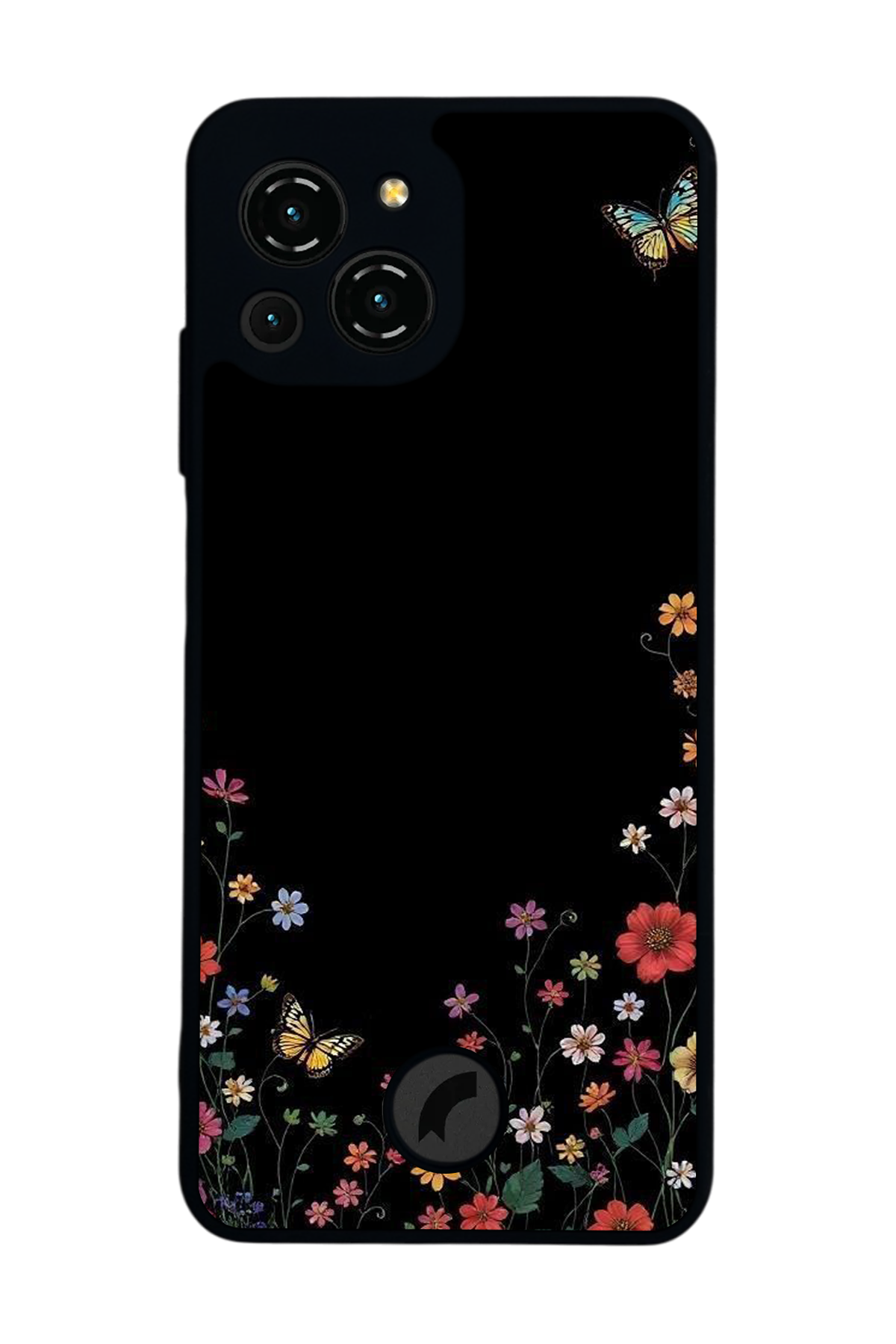 Reeder S23 Pro Max Uyumlu Floral Tasarımlı Glossy Premium Kılıf