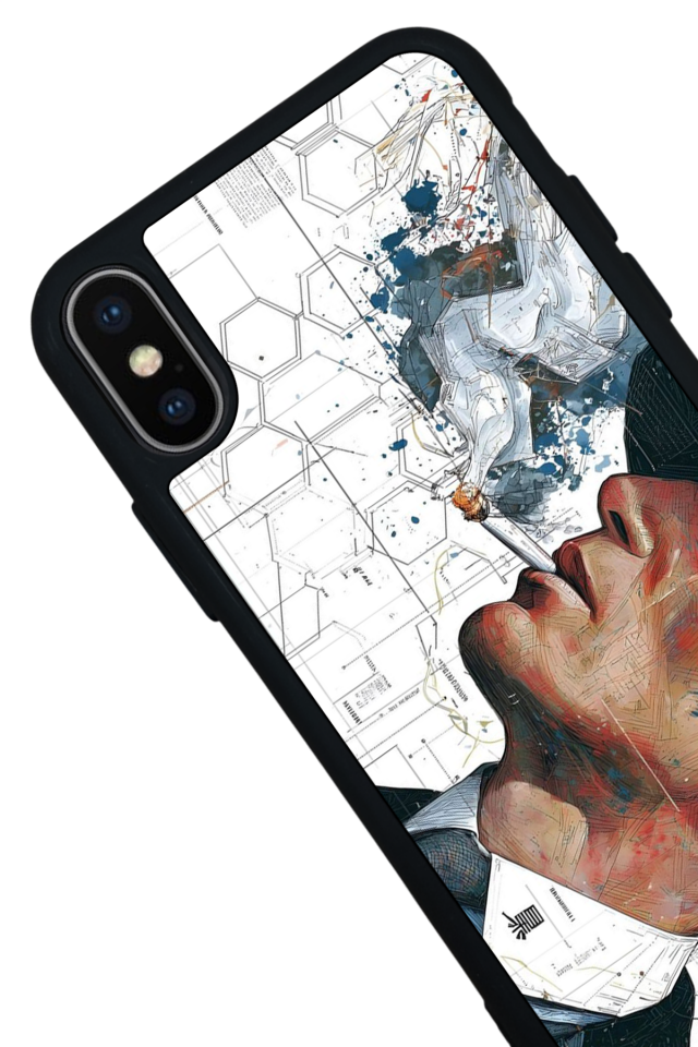 iPhone XS Max Uyumlu Peaky Blinders Tasarımlı Glossy Premium Kılıf