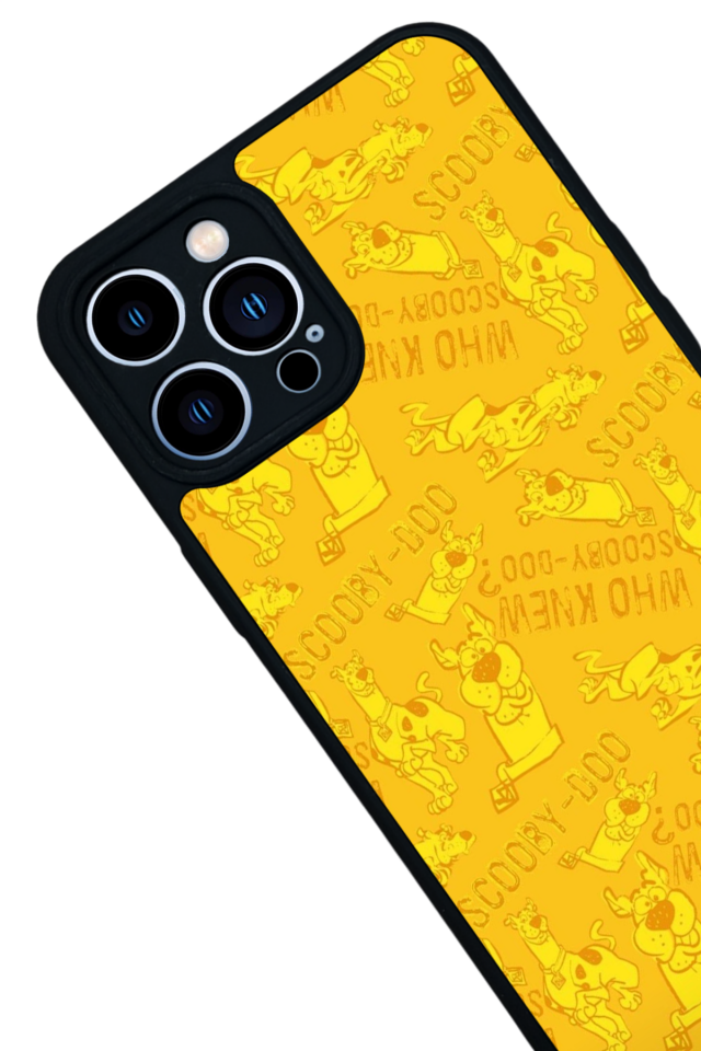 iPhone 12 Pro Max Uyumlu Scooby Doo Tasarımlı Glossy Premium Kılıf