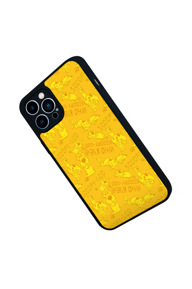 iPhone 12 Pro Max Uyumlu Scooby Doo Tasarımlı Glossy Premium Kılıf