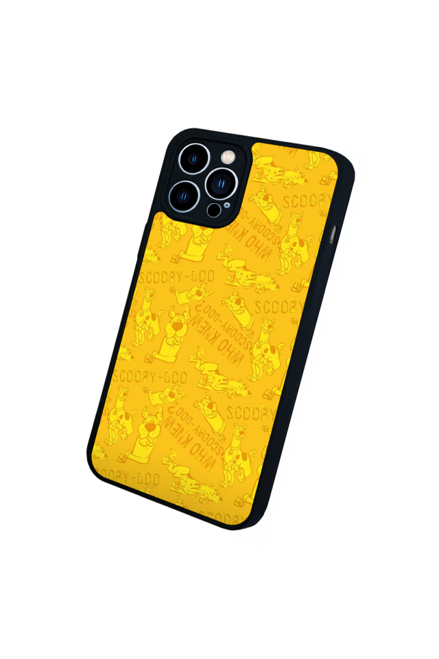 iPhone 12 Pro Max Uyumlu Scooby Doo Tasarımlı Glossy Premium Kılıf