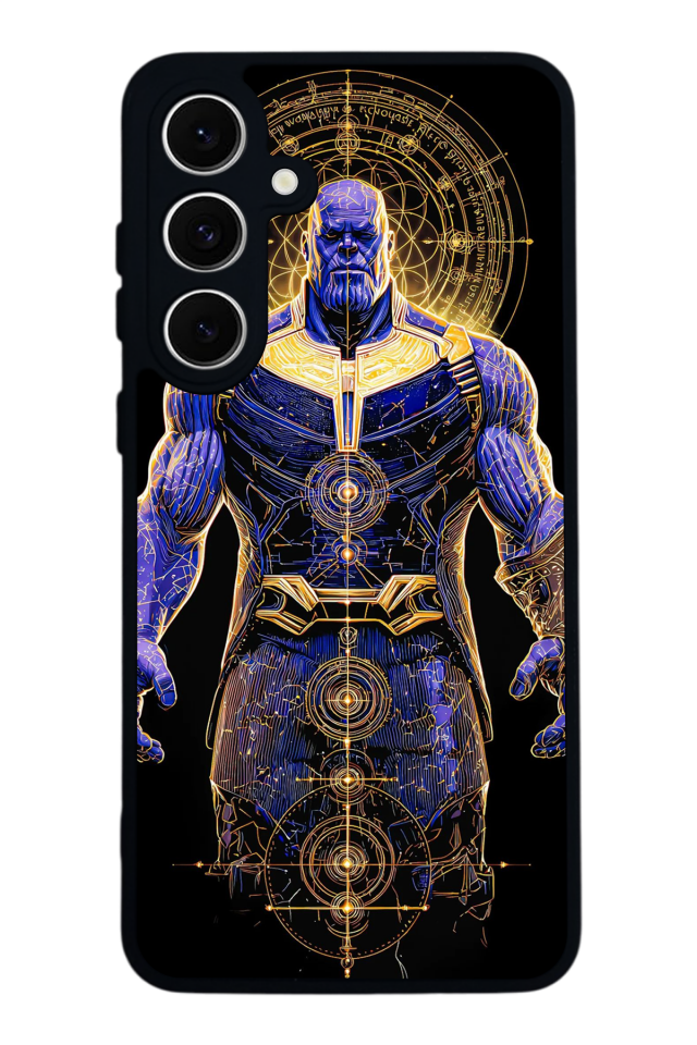 Samsung Galaxy A16 Uyumlu Retro Flame Patterns Tasarımlı Glossy Premium Kılıf