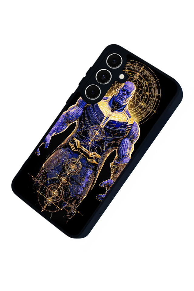 Samsung Galaxy A16 Uyumlu Retro Flame Patterns Tasarımlı Glossy Premium Kılıf