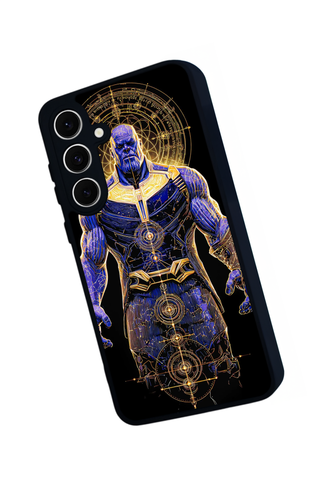 Samsung Galaxy A16 Uyumlu Retro Flame Patterns Tasarımlı Glossy Premium Kılıf