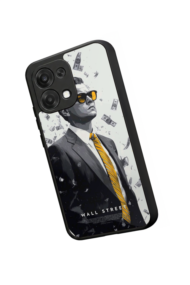 Oppo A6 Pro Uyumlu TheWolf Tasarımlı Glossy Premium Kılıf