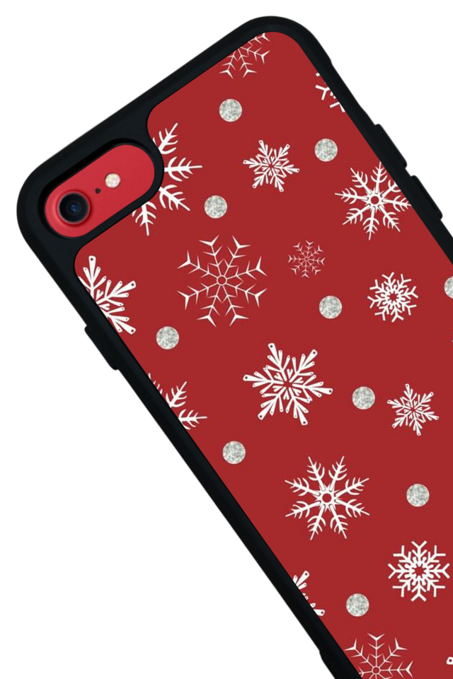 iPhone 8 Uyumlu Yilbasi Christmas Tasarımlı Glossy Premium Kılıf