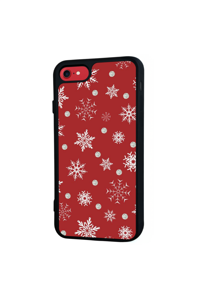iPhone 8 Uyumlu Yilbasi Christmas Tasarımlı Glossy Premium Kılıf