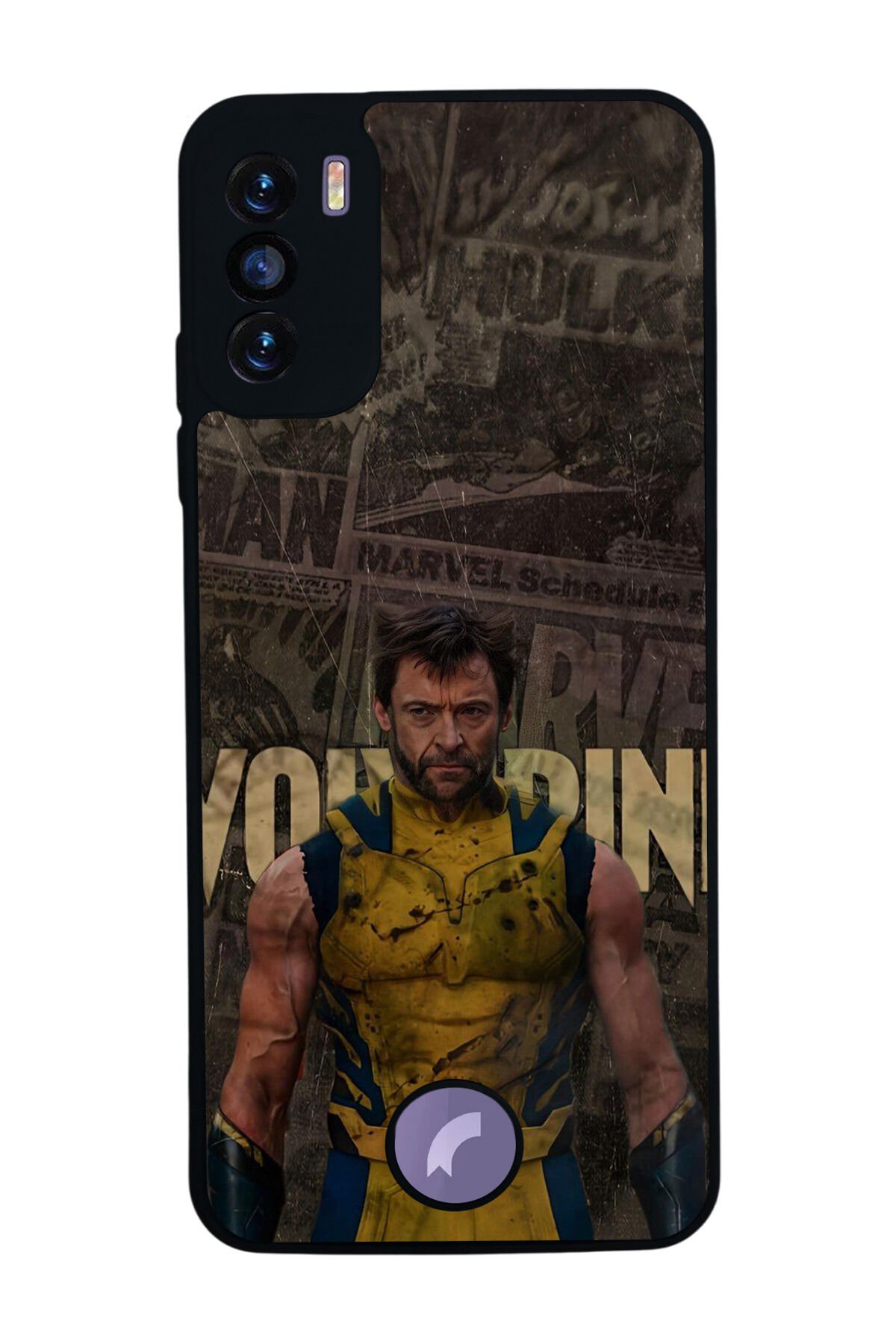 Reeder S19 Max Pro S Uyumlu Wolverine Tasarımlı Glossy Premium Kılıf