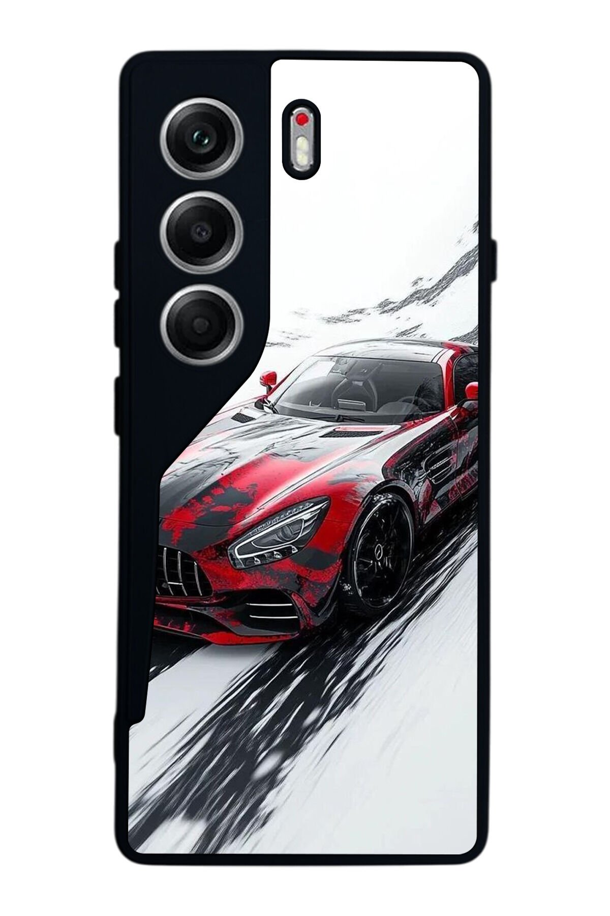Tecno Camon 40 Uyumlu Mercedes Tasarımlı Glossy Premium Kılıf
