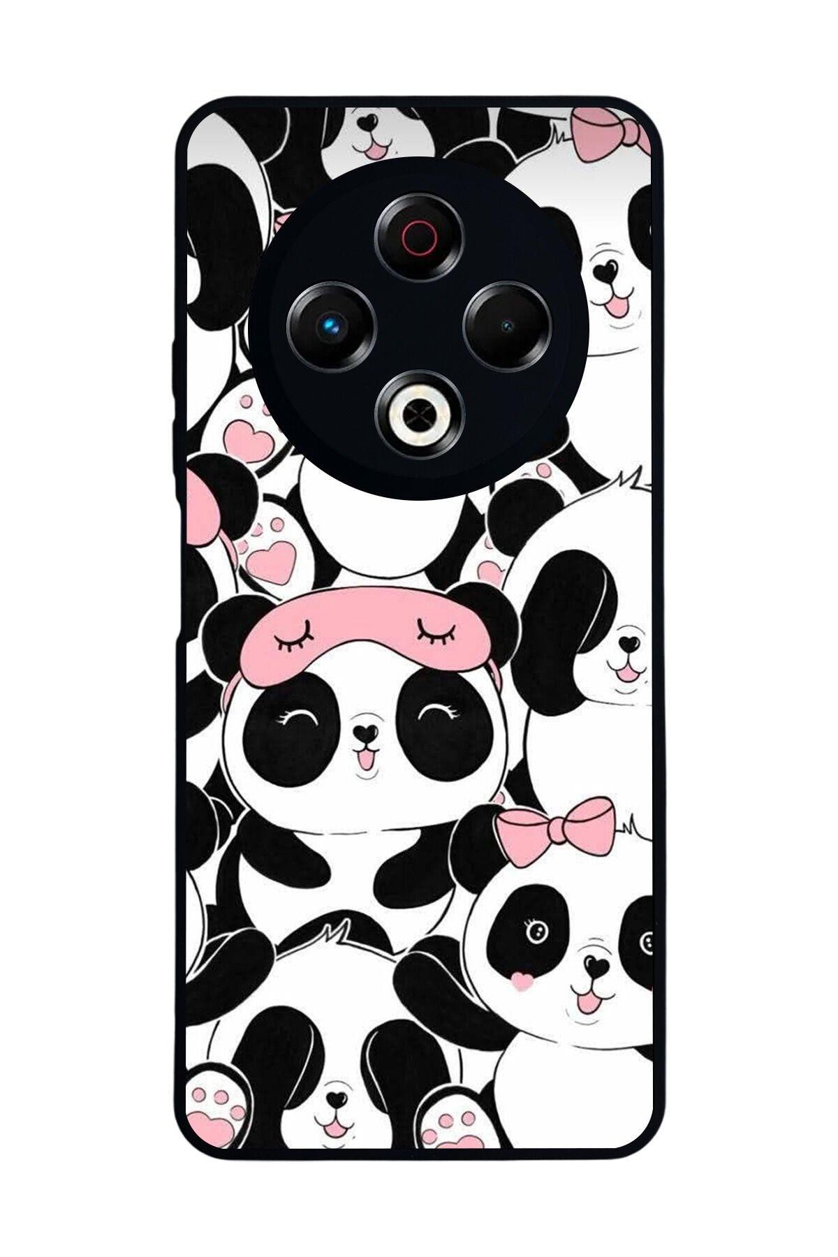 Tecno Spark 30 Uyumlu Panda Tasarımlı Glossy Premium Kılıf