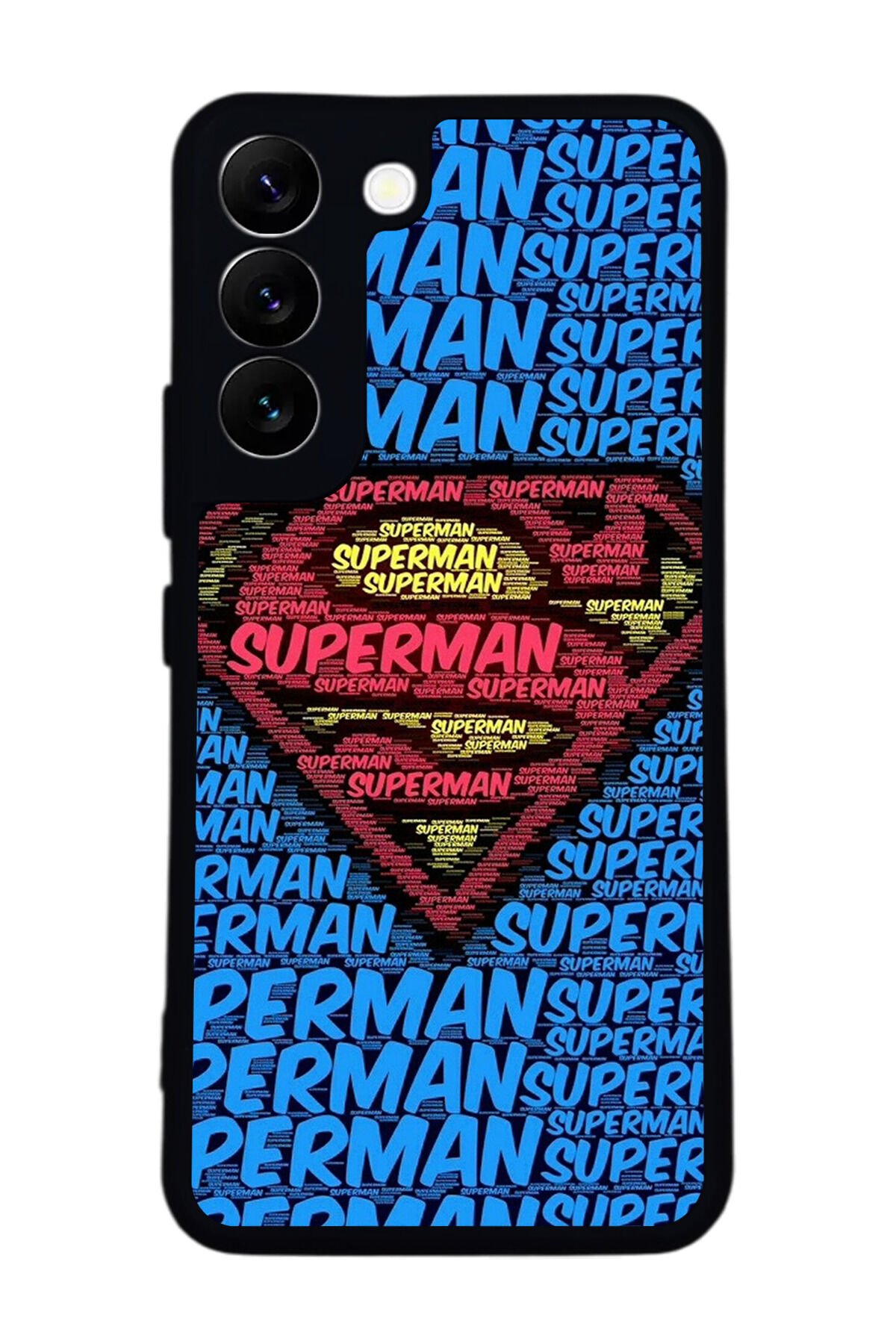 Samsung Galaxy S22 Uyumlu Superman Tasarımlı Glossy Premium Kılıf