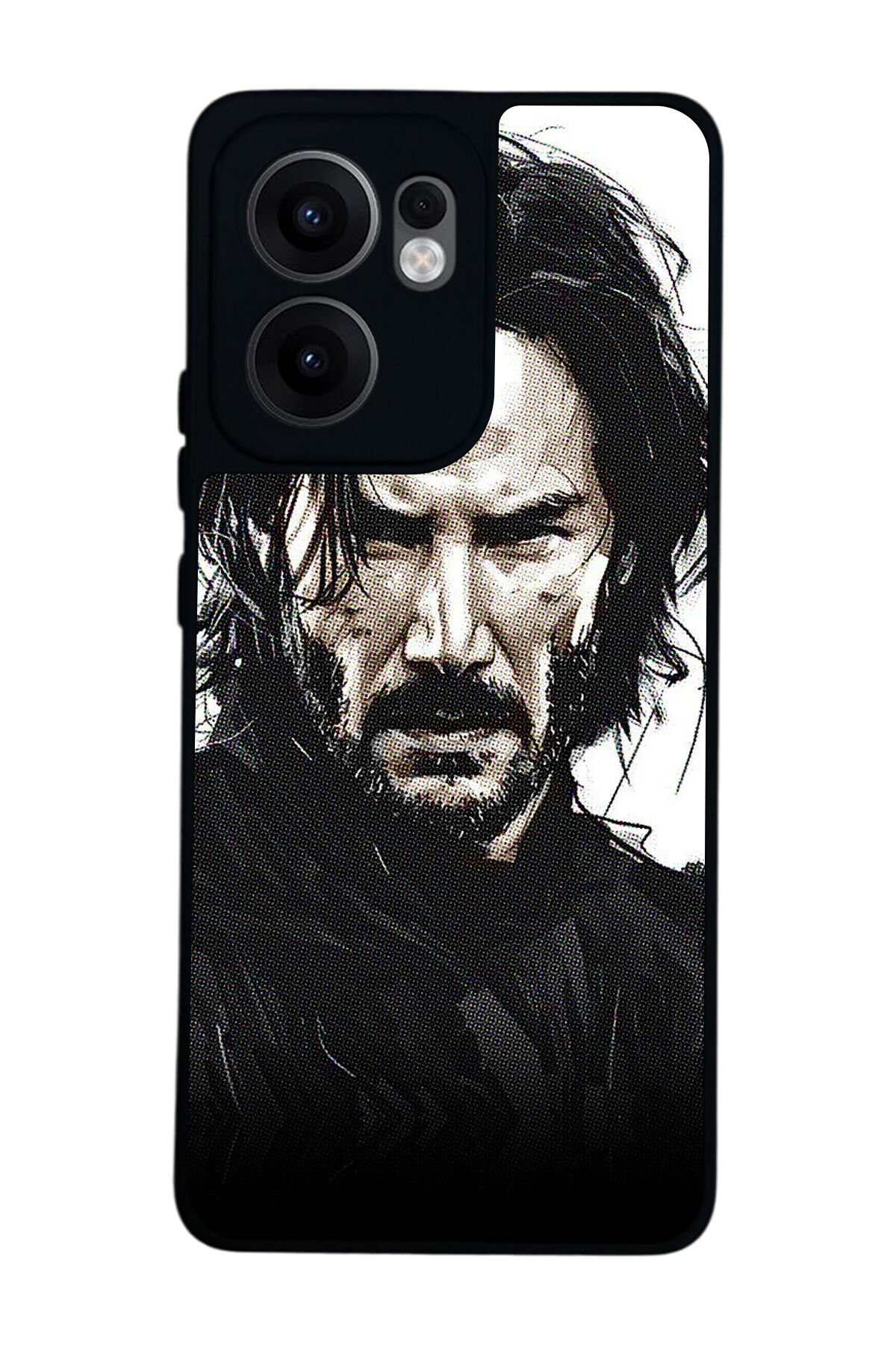 Oppo Reno 13F Uyumlu JohnWick Tasarımlı Glossy Premium Kılıf