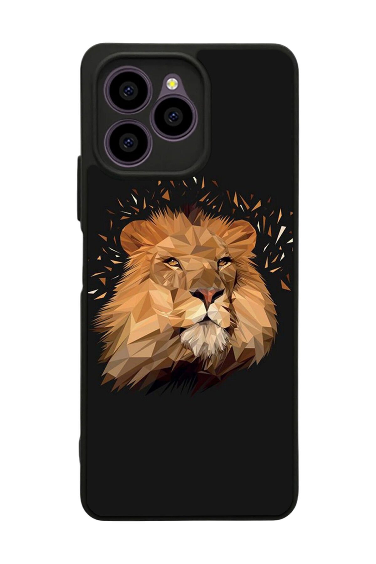 Omix X6 Uyumlu Aslan Tasarımlı Glossy Premium Kılıf