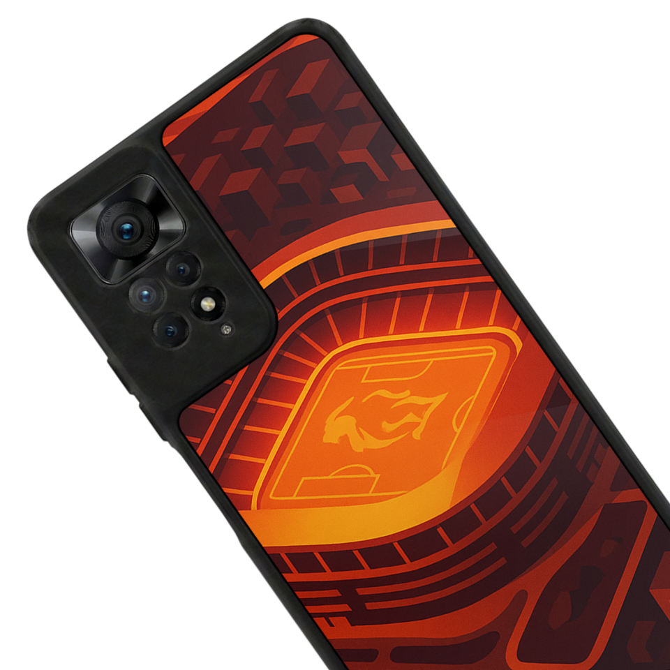 Xiaomi Redmi Note 11 Pro Uyumlu Aslan Tasarımlı Glossy Premium Kılıf